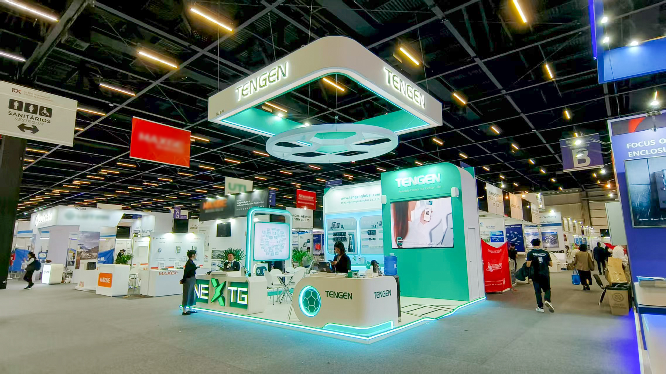 闪耀拉美丨LETOU国际米兰亮相FIEE巴西国际电力展